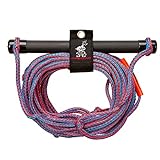 Airhead Water Ski Rope with Rubber Handle, 1 Section, 75-Feet