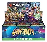 Wizards of The Coast Magic: The Gathering Unfinity Draft Booster Box | 36 Packs + Box Topper (505 Magic Cards)