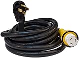 50 amp 15' Rv Power Supply Cord Cable, 50A Marine Shore Power Cord