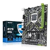MACHINIST Intel B75 Gaming Motherboard, LGA 1155 Desktop Motherboard for PC Micro ATX Support NGFF M.2, SATA 3, 6-Channel Audio, Intel i3/i5/i7 Processor and Dual DDR3 1280/1333/1600/1866 MHz Max 32G