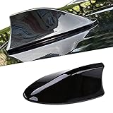 NGHEY Pack-1 Car Radio Antenna, Shark Fin Signal Antenna, Car Decorative Top Mounted Dummy Roof Aerial for Most Cars SUVs and Trucks (Black)