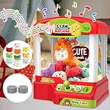 Sopu Kids Claw Machine Toys, Mini Claw Machine for Kids Electronic Vending Machine Prize Dispenser Toys, Arcade Games Candy Machine with Adjustable Music Xmax Gifts Toys for Girls Boys 5-8 8-10