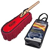 OCM Brand Classic Car Duster with Solid Wood Handle Includes Storage Case - Popular Detailers Choice