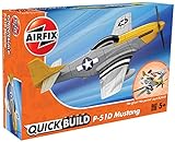 Airfix Quickbuild P-51D Mustang Airplane Brick Building Plastic Model Kit J6016