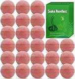 24Pcs Snake Away Repellent for Outdoors Indoor, Snake Repellent Balls for Snakes Rats and Other Pests, for Yard Lawn Garden Camping Fishing, Natural Plant Formula Pest Insect Control, Pet Safe