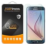 Supershieldz (2 Pack) Designed for Samsung Galaxy S6 Tempered Glass Screen Protector, Anti Scratch, Bubble Free