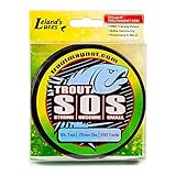 Leland's Lures Trout Magnet S.O.S. Fishing Line, Fishing Equipment and Accessories, 350 yds, 2 lb Test