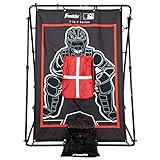 Franklin Sports Baseball Pitching Target and Rebounder Net - 2-in-1 Pitch Trainer and Pitchback Net - Baseball Return Screen and Pitching Practice Target
