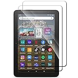 Warmyee [2 Pack Screen Protector for All-New Fire HD 8/Fire HD 8 Plus/Fire HD 8 Kids (10th/12th Generation - 2020&2022 Released), Tempered Glass