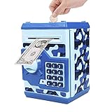 Totola Piggy Bank Electronic Mini ATM for Kids Baby Toy, Safe Coin Banks Money Saving Box Password Code Lock for Children,Boys Girls Best Gift(Camouflage)
