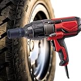 BAUER 64120 1/2 Inch Heavy Duty Extreme Torque Impact Wrench with Rubber Nosepiece