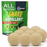 ANEWNICE Snake Repellent for Yard Powerful,Snake Repellent for Outdoors Pet Safe, Keep Snakes Away Repellent for Home,Natural Copperhead Snake Repellant,Rodent Repellent Effectively- 8 Packs