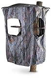 Guide Gear Universal Tree Stand Blind Kit for Hunting, Elevated Deer Blinds, Camo Tent
