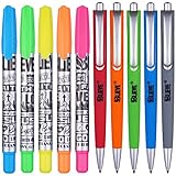 BLIEVE- Bible Study Kit With Gel Highlighters And Pens No Bleed Through, Amazing Bible Highlighter and Pens Fine Tip set Planner Supplies Gifts (10 Pack)