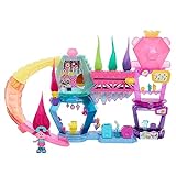 Mattel ​DreamWorks Trolls Band Together Toys, Mount Rageous Playset with Queen Poppy Small Doll & 25+ Accessories, 4 Hair Pops (Amazon Exclusive)