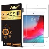 Ailun Screen Protector for iPad Mini 4, iPad Mini 5 2019 2Pack Tempered Glass 2.5D Edge Ultra Clear Transparency Anti Scratches Case Friendly