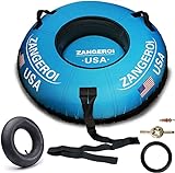River Tube River Tubes for Floating Heavy Duty Kids Inner Tubes for River Floating Adult Rubber Inter Tube with Bottom Handles and Cover Snow Tube Snow Tubes for Sledding Heavy Duty (45')
