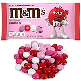 Candy M&M's Milk Chocolate Candies Cupid’s Mix for Heartfelt Romantic Gift, Indulging M&Ms Candy Milk Chocolate Treats Encased In Vibrant Candy Shell Colors, 10 Oz Bag,