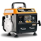 TogoPower Portable Generator, 1000W Gasoline Powered Generator for Backup Home Use Camping Outdoors, CARB