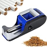 Automatic Electric Cigarette Rolling Machine Device Maker Auto Cigarette Injector Rolling Machine Fit King Size Cigarette Tubes Paper Effortless, Efficient and Consistent Rolling Results Blue