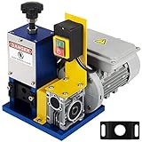Happybuy Automatic Electric Wire Stripping Machine 0.05'-0.98',Portable Dark Blue Wire Stripper, Wire Stripping Machine Tool for Scrap Copper Recycling (Dark Blue)