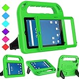 BMOUO Kids Case for Onn 7 inch Tablet, Onn 7 inch Tablet Case with Screen Protector, Shockproof Light Weight Protective Handle Stand Case for Onn 7 inch Tablet 2019 (Model: 100005206) - Green