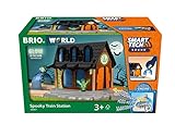 BRIO World – 36007 Smart Tech Sound Spooky Train Station | Train Set Accessory Toy for Kids Age 3 Years and Up
