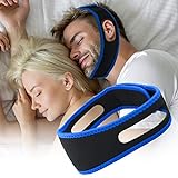Anti Snoring Chin Strap, Effective Anti Snoring Devices for Women Men, Comfortable, Breathable & Easily Adjustable Anti Snoring Chin Strap
