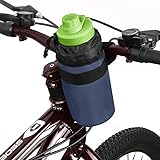 Accmor Insulated Bike Water Bottle Holders,Bike Cup Holder Keep Bottle Cool or Warm, Bike Water Bottle Cage for Kid's Bike,Mountain Bike,Cruiser, Road Bike,Blue