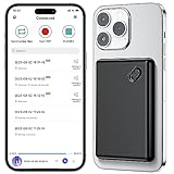 64GB Smart Digital Voice Recorder, Oilsky Bluetooth Recorder with Phone App, Magnetic Call Recorder, One-Key Audio Recording Device with Playback, 60 Hours Continuous Recording, AI Noise Canceling