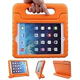 LEFON Kids Case for iPad Mini Shockproof Convertible Handle Light Weight Super Protective Stand Cover Case for Apple iPad Mini 3rd Gen/Mini 2 / Mini 1 (Orange)
