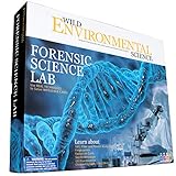 WILD ENVIRONMENTAL SCIENCE Forensic Science Lab - Crime Scene Science Kit - Ages 8+ - Examine Crime Scenes and Learn Real Forensic Biology