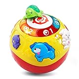 VTech Exercise & Fitness Wiggle and Crawl Ball,Multicolor