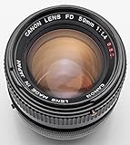 Canon FD 50mm f/1.4 1.4 Manual Focusing Lens for Canon A-1 AT-1 Ae-1 Program, T70 AE-1 F-1 Films FD mount camera models (Renewed)