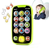 Kidpal Baby Toy Phone for 1 2 Year Old with Light, Music| My First Smartphone Toy for Baby 8M 12M 16M 24M+ Toddler Cell Phone | Educational Call & Chat Learning Play Phone Toy for Role-Play Fun