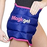 Reusable Cold Pack for Hip Bursitis, Replacement Surgery and Hip Flexor Pain. Ice Pack Wrap for Inflammation, Swelling Relief (by Magic Gel)