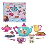 Disney Junior Alice’s Wonderland Bakery Tea Party, Kids Tea Set for 2, Officially Licensed Kids Toys for Ages 3 Up by Just Play
