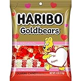Haribo, Gold-Bears Valentine Peg Bag, 4 Ounce