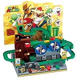 EPOCH Super Mario Adventure Game DX - Tabletop Skill and Action Game with Collectible Action Figures