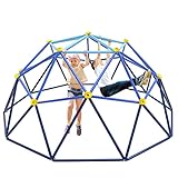 JYGOPLA 10FT Climbing Dome for Kids 3-8, Geometric Dome Climber Play Center with Rust & Uv Resistant, Supporting 1000lbs, Kids Jungle Gym Playground Indoor/Outdoor with Much Easier Assembly