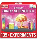 Doctor Jupiter Girls Science Kit for Kids Ages 8-10-12-14 | Gift Ideas for Easter, Birthday for 8,9,10,11,12 Year Old Girls| 6-8 Experiments of Different Sciences| STEM Learning & Educational Toys