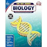 Carson Dellosa The 100 Series: Biology Workbook—Grades 6-12 Science, Matter, Atoms, Cells, Genetics, Elements, Bonds, Classroom or Homeschool Curriculum (128 pgs) (Volume 3)