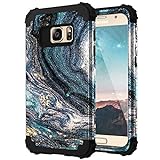 Casewind Samsung S7 Case, S7 Case, 3 in 1 Heavy Duty Case for Samsung Galaxy S7 Hard PC & Soft Silicone Hybrid Shockproof Anti-Scratch Slim TPU Rugged Bumper Protective Galaxy S7 Case 5.1 inch, Blue