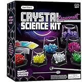 Crystal Growing Kit for Kids - Science Experiments Gifts for Boys & Girls Ages 8-14 Year Old - Toys Teen Age Boy/Girl Arts & Crafts Kits - Cool Projects Easter Gift Ideas 8 9 10 11 12 Yr Olds