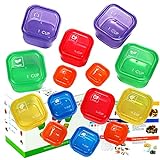 BHYTAKI Portion Control Containers, Double Set (14 Pieces) 21 Day for Weight Loss with Tally Chart and Food Plan