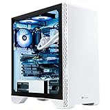 Thermaltake Glacier 360 Liquid-Cooled PC (AMD Ryzen 5 5600X, RTX 3060, 16GB 3600Mhz DDR4 ToughRAM RGB Memory, 1TB NVMe M.2, WiFi, Win 10 Home) Gaming Desktop Computer S3WT-B550-G36-LCS