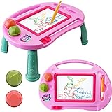 Toys for 1-2 Year Old Girls,Magnetic Drawing Board,Toddler Toys for Girls Age 2 3,Erasable Doodle Board for Kids,Learning Toys for Toddler 1 2 3,Gifts for 2 Year old Girls Christmas Birthday Easter