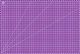 KC GLOBAL A1 (38'x26') Professional Grade Self-Healing Cutting Mat (Purple) - Odor-Free, Reversible, Eco-Friendly, Durable Bright Surface. Premium Desk Mat for Crafters, Quilters, and Hobbyist