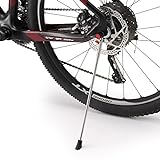 Bike Kickstand- Stainless Steel Adjustable Removable Rear Side Bicycle Kick Stand, for 24' - 28' Mountain Bike/RoadBike/BMX/MTB