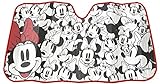 Plasticolor 003786R01 Disney Minnie Mouse Expressions Accordion Bubble Sunshade, 1 Pack
